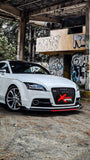 Gloss Black/Red Front Splitter