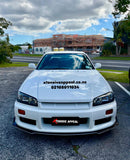 Gloss Black Front Splitter (Clean Finish)