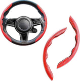 Anti-Slip Carbon Steering Wheel Cover
