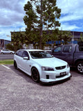 Gloss Black Set with Aero Finish Front Lip