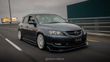 Gloss Black Set with 3-Piece Front Lip