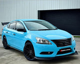 Gloss Black Set with Xtensive Design Front Splitter