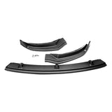Tesla Front Splitter - Gloss Black & Carbon