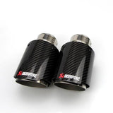 Gloss Carbon Akrapovic Exhaust Tip