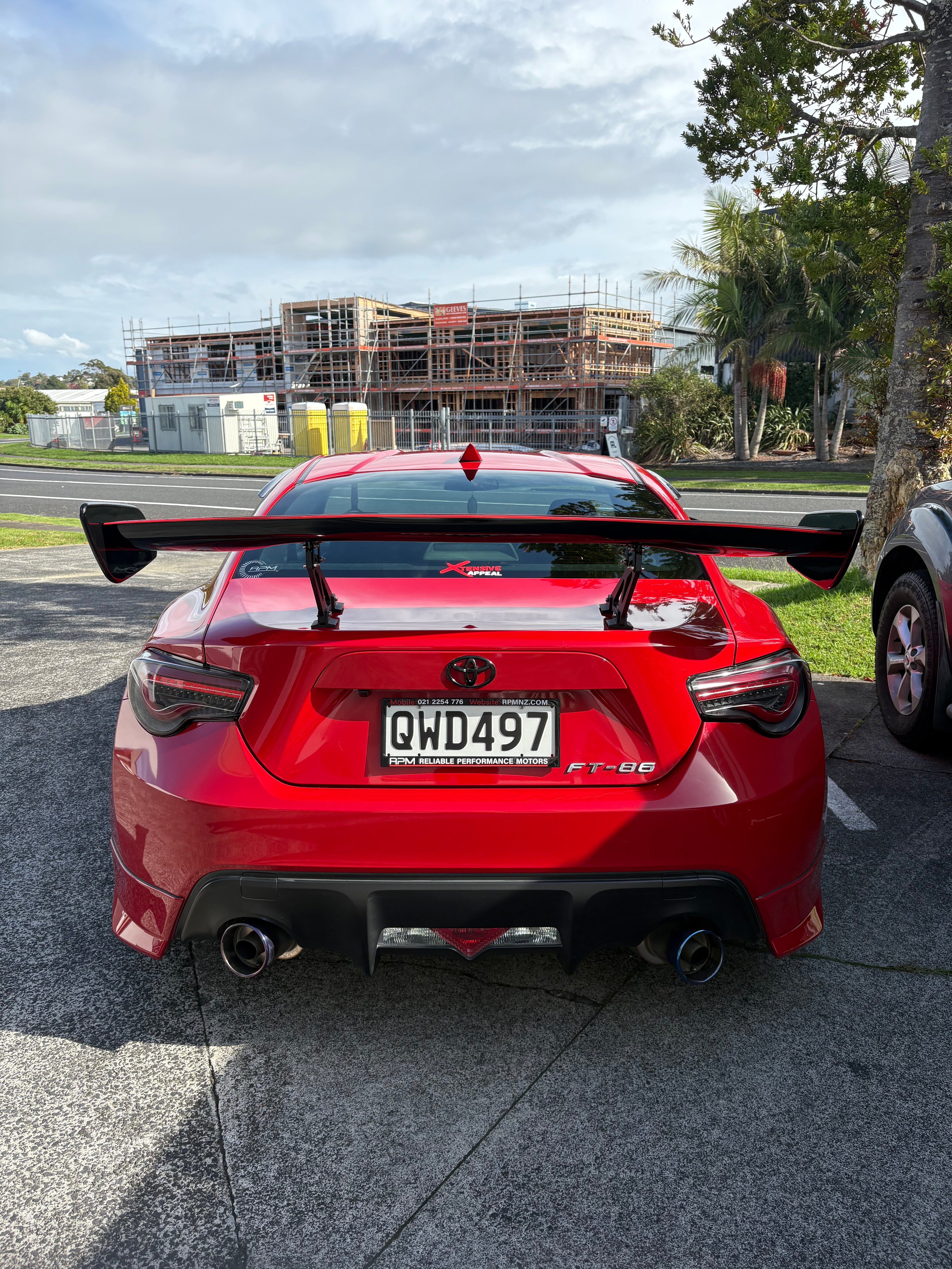 GT Spoiler Wing (Gloss Black)