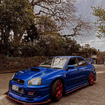 Carbon Fiber Front Splitter (Flat Finish)