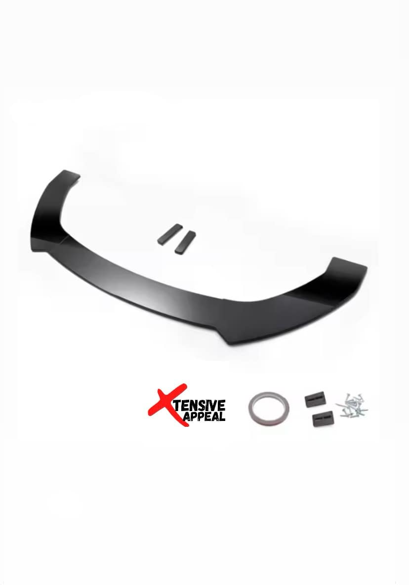 Gloss Black Splitter Set with Flat Finish (No Fins)