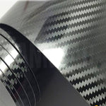 5D Gloss Carbon Fibre Vinyl Wrap (1.52m wide x)