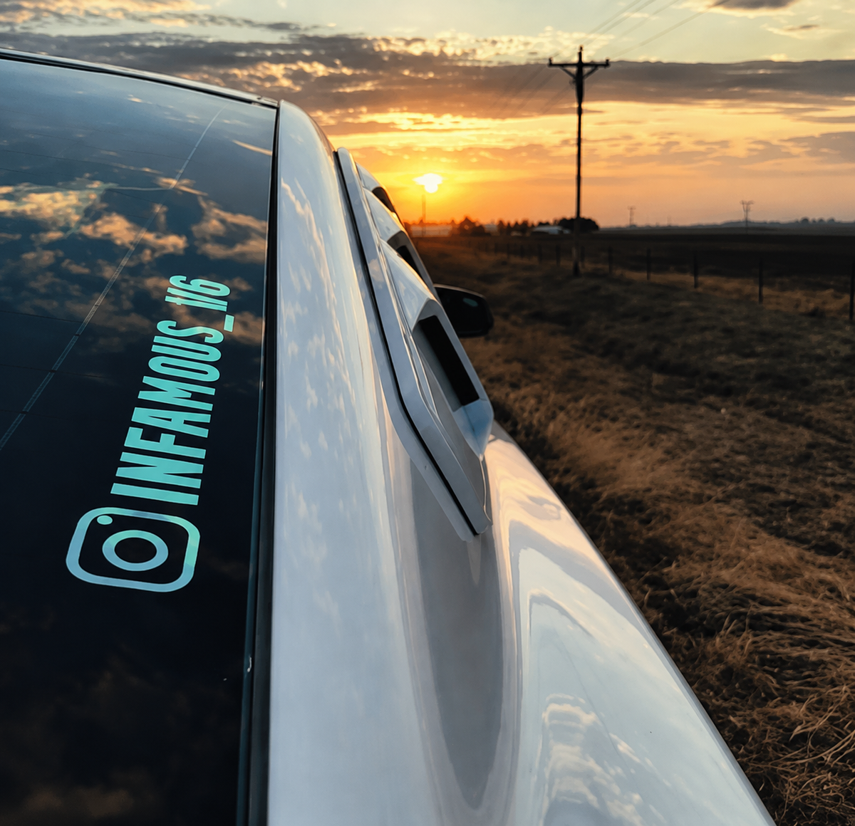 ID Sticker Handle (Instgram/Facebook)