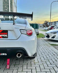 GT Spoiler Wing - Gloss Black/Carbon Fiber