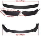 Carbon Fiber Splitter Set (3-Piece) - Fits all makes/models