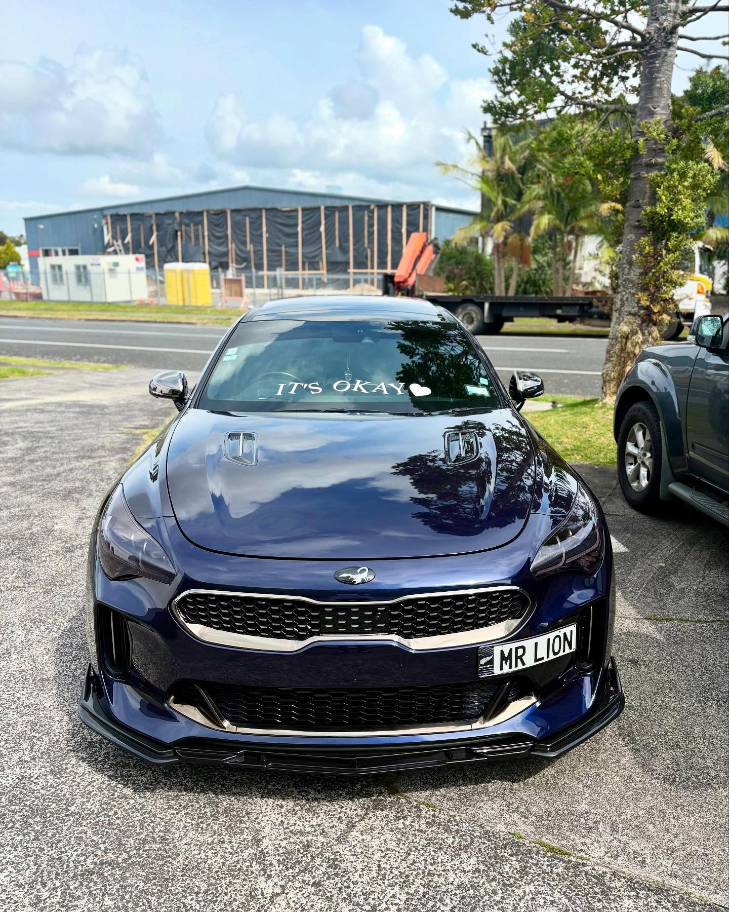 Gloss Black Splitter Set with Aero Finish Front Lip