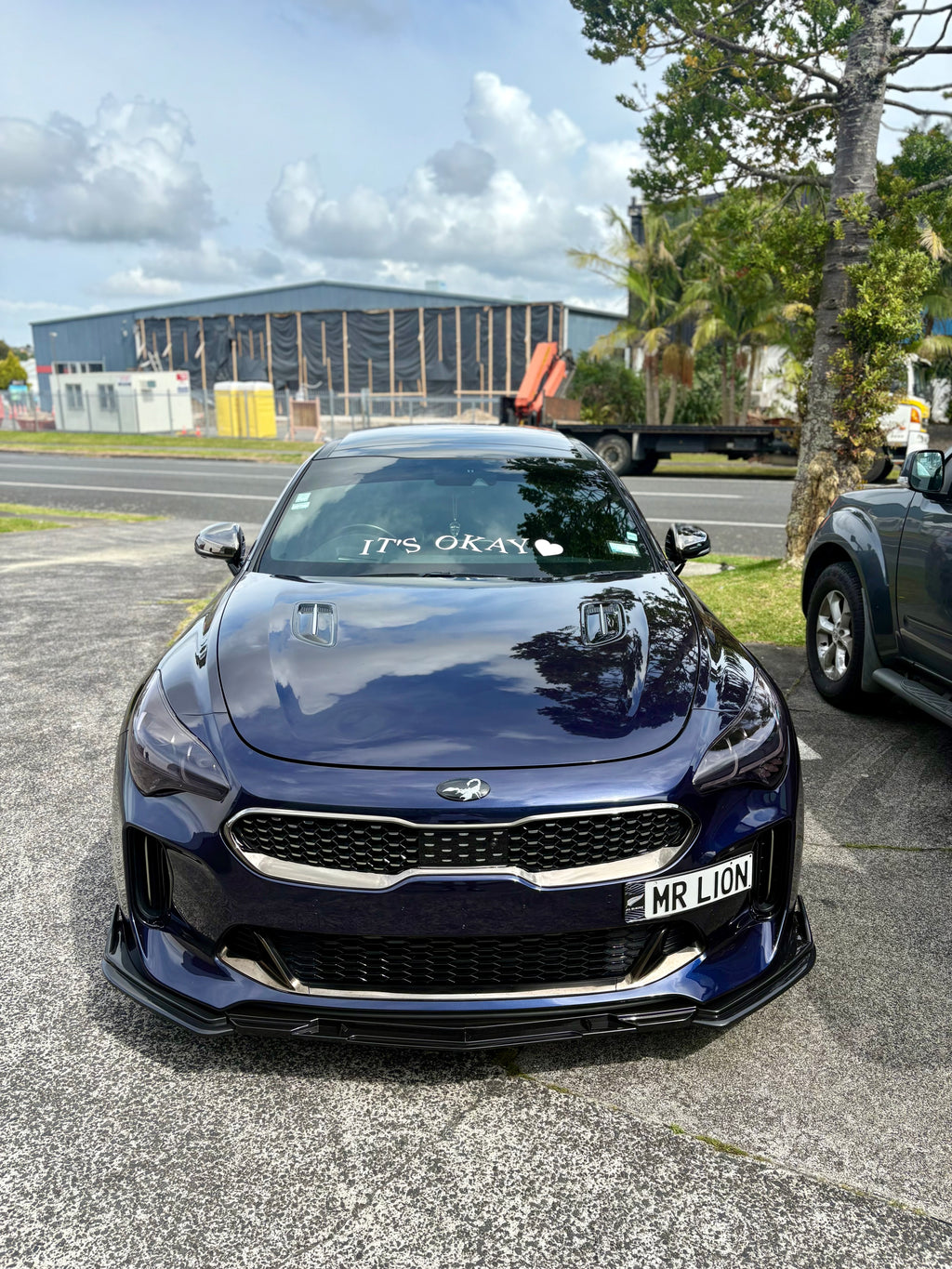 Gloss Black Aero Front Splitter