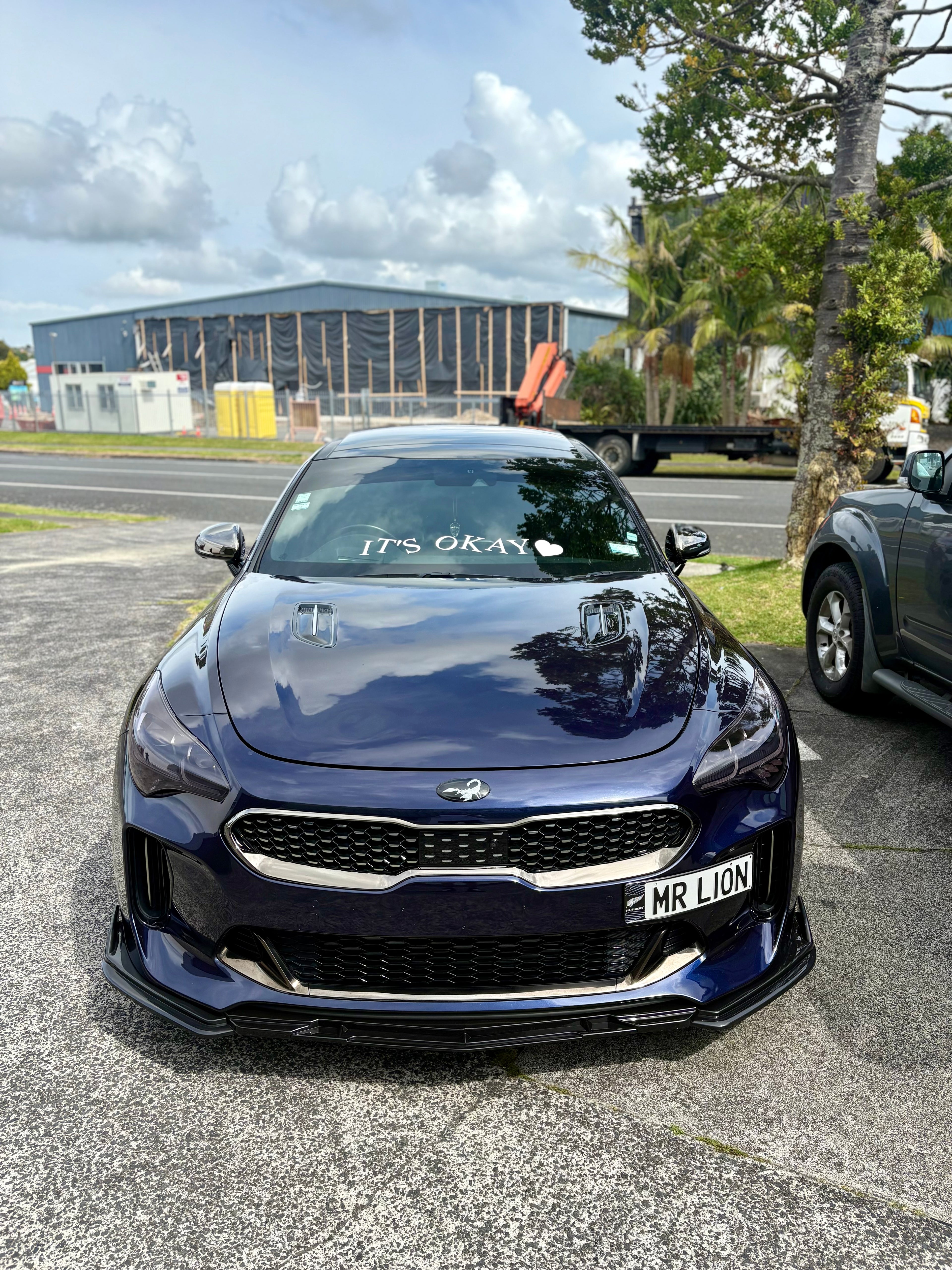 Gloss Black Aero Front Splitter