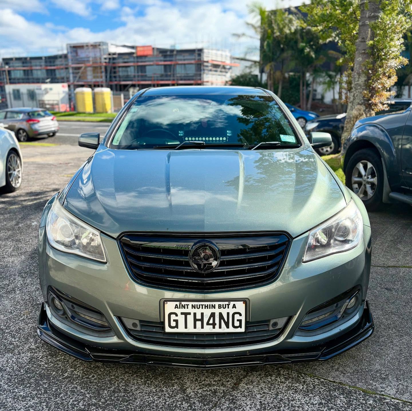 Gloss Black Aero Front Splitter