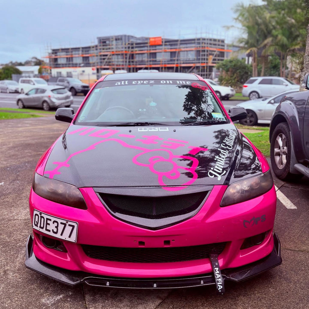 Gloss Black Front Splitter (Aggressive Finish)