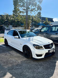 Gloss Black Set with Xtensive Finish Front Lip