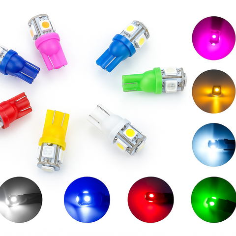 T10 LED Car Lights (x2 Bulbs)