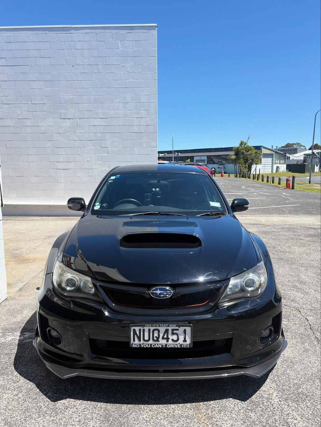 Carbon Design Front Splitter (Flat Finish)