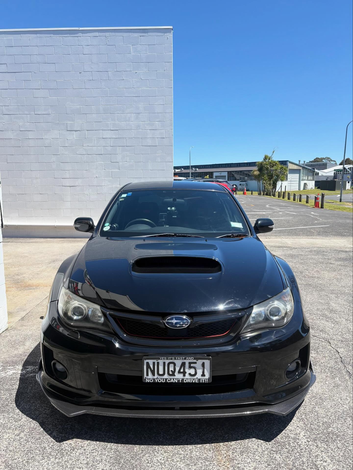 Carbon Design Front Splitter (Flat Finish)