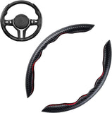 Anti-Slip Carbon Steering Wheel Cover