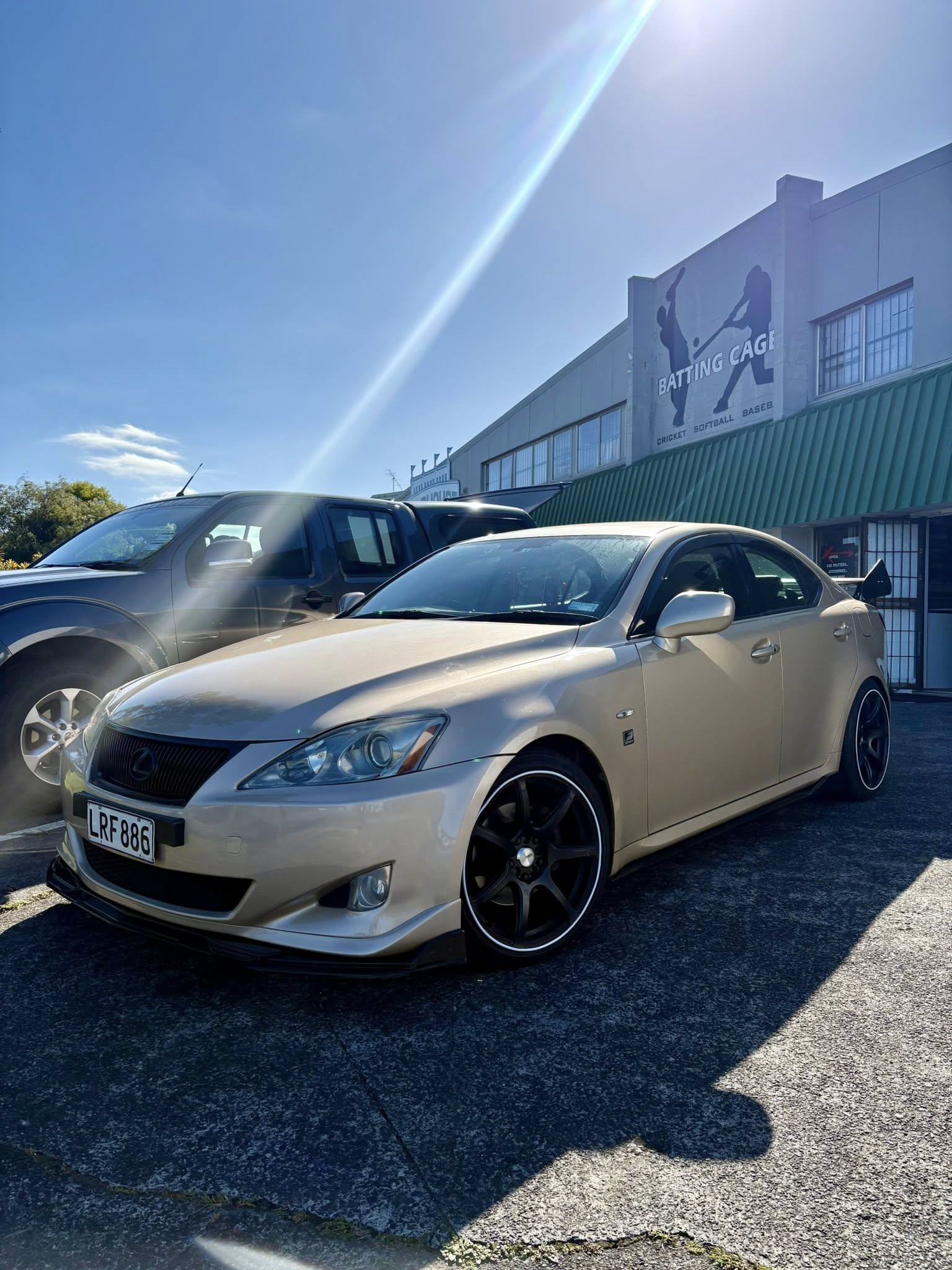 Gloss Black Splitter Set with Aero Finish Front Lip