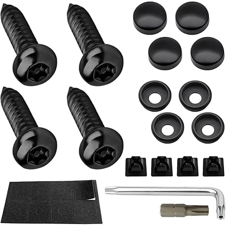 License Plate Anti-Theft Kit