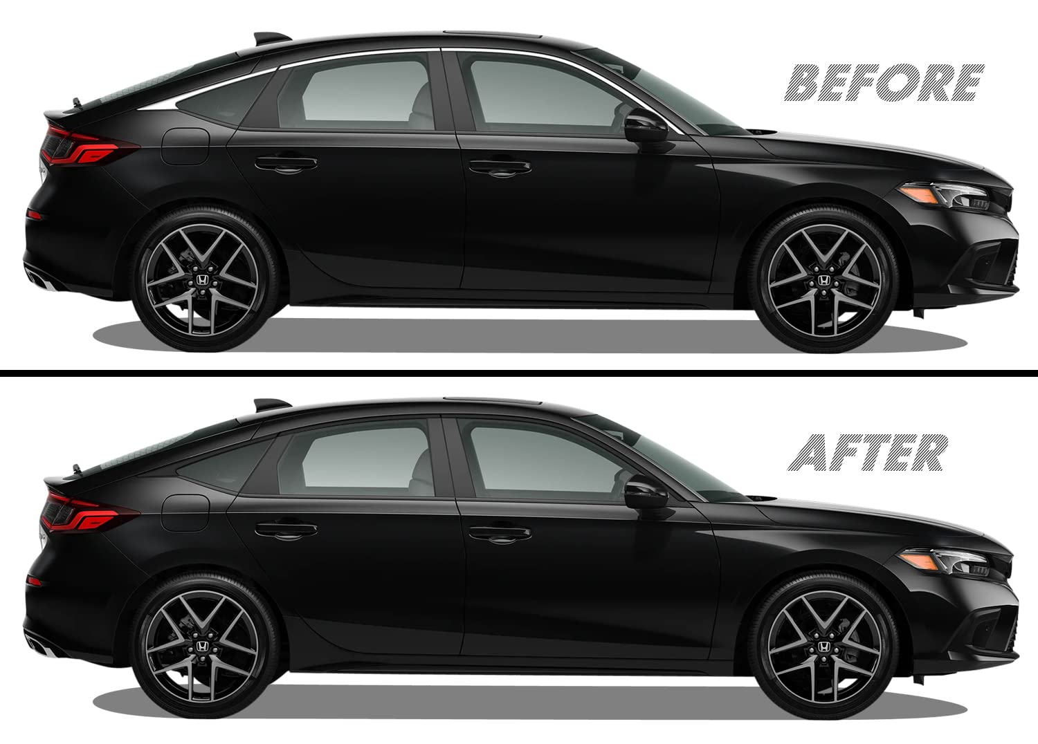 Chrome Delete Blackout Vinyl 5cm x 5m
