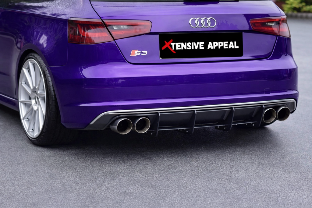 Xtensive 4-Fin Diffuser (Gloss Black)
