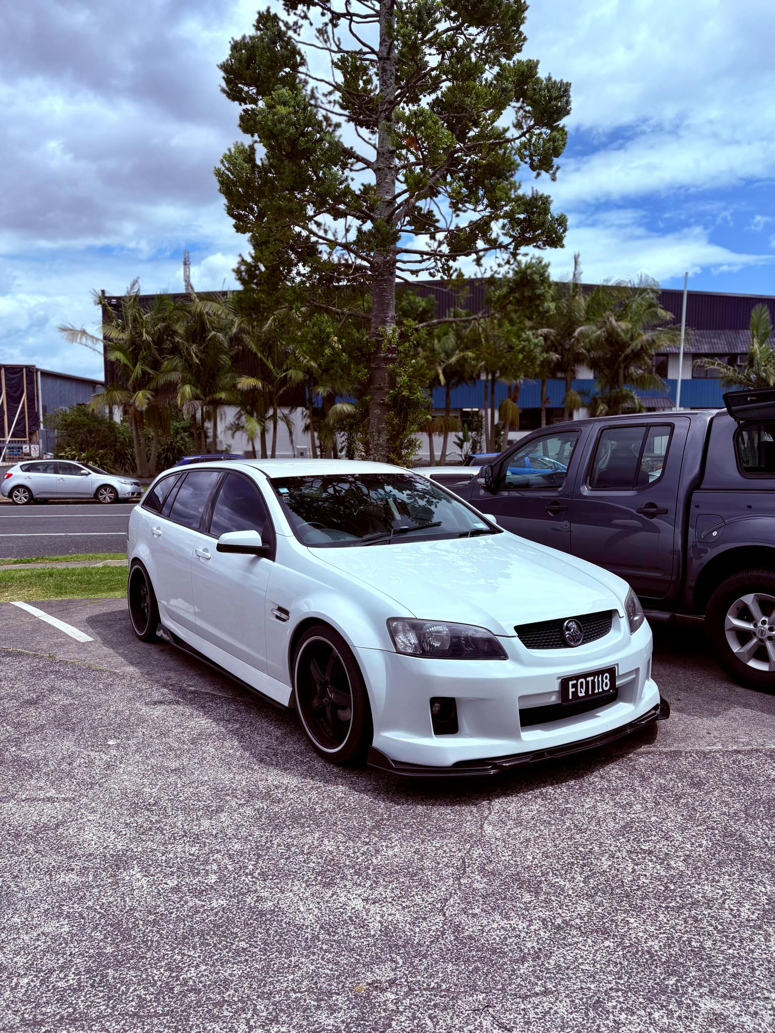 Gloss Black Splitter Set with Aero Finish Front Lip