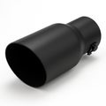Exhaust Tip Extension – Satin Black (2.5" Inlet / 3.5" Outlet)