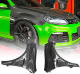 Volkswagen Golf MK6 GTI / R Carbon Fiber Front Fenders (2009–2013)