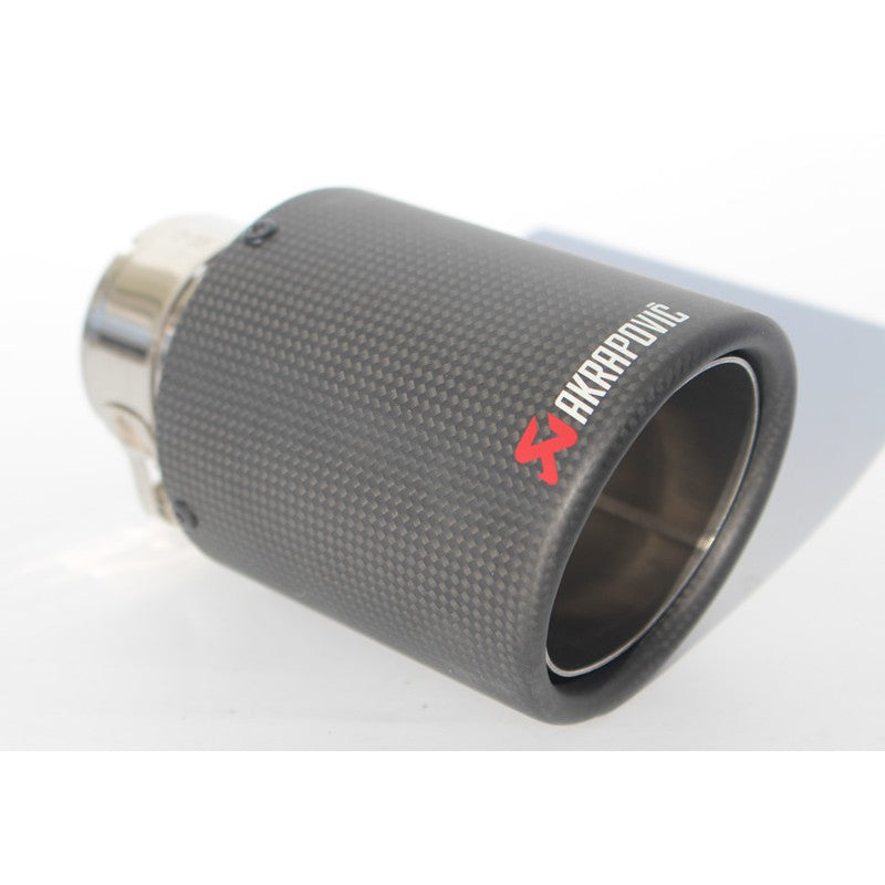Gloss/Matte Carbon Exhaust Tip (2.5" Inlet / 3.5" Outlet)