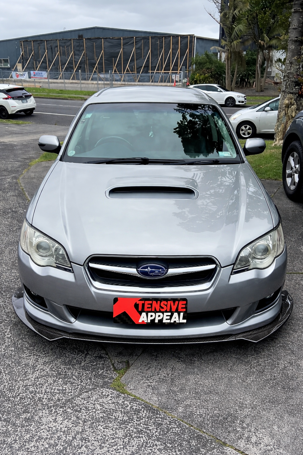 Carbon Design Front Splitter (Flat Finish)
