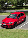 Volkswagen Golf Mk7 / Mk7.5 Front Splitter – Gloss Black