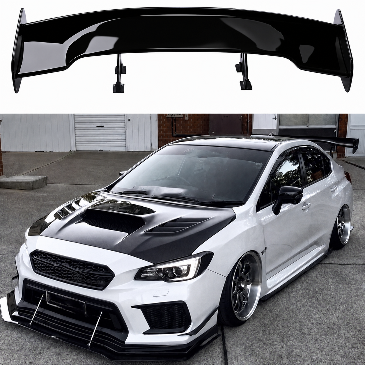 Grand Touring Wing Spoiler (Gloss Black)