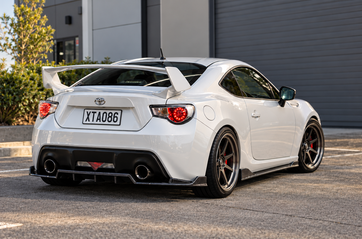 Toyota 86 / Subaru BRZ Rear Diffuser (Carbon Finish)