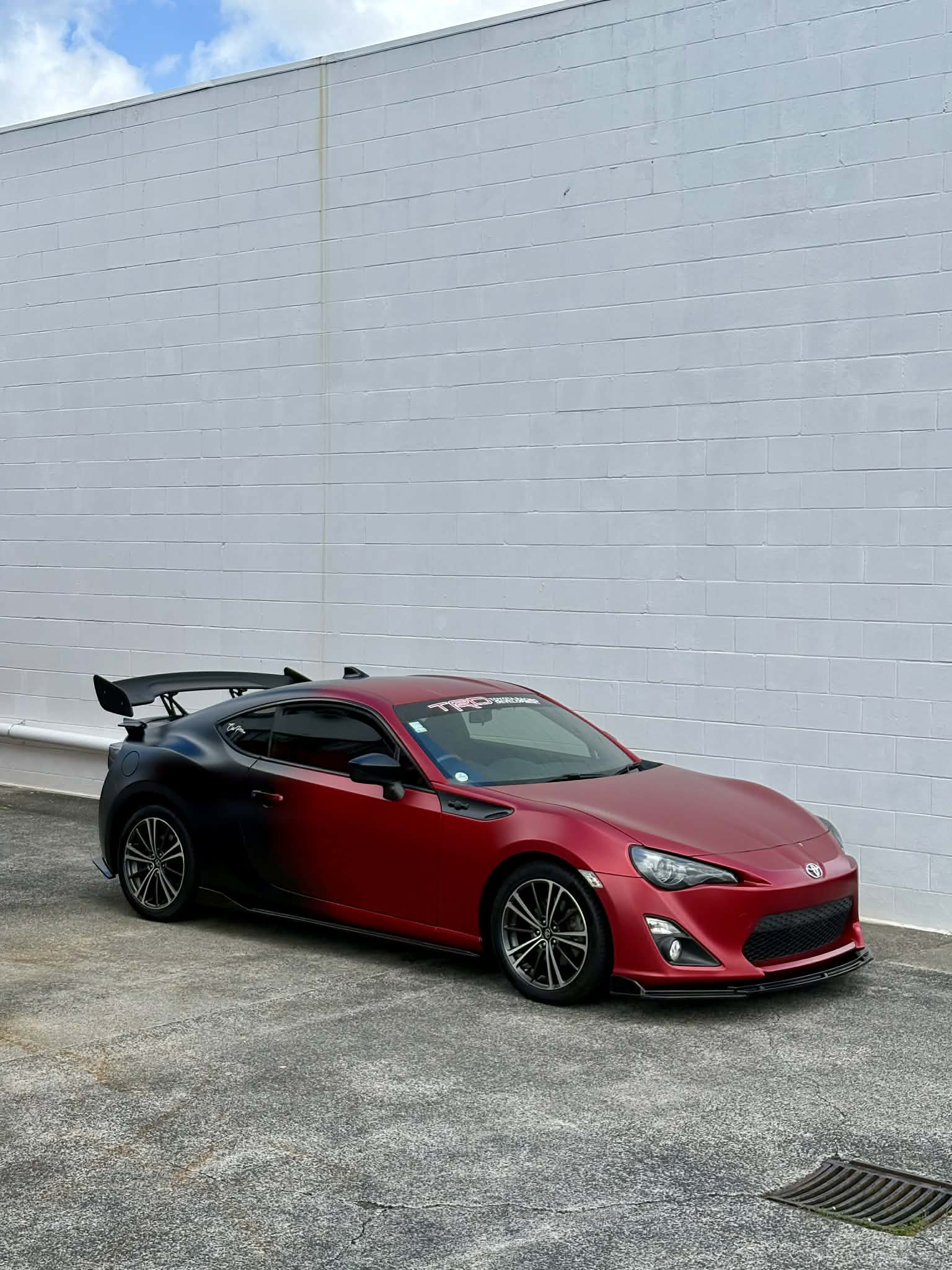 GT Spoiler Wing (Gloss Black)
