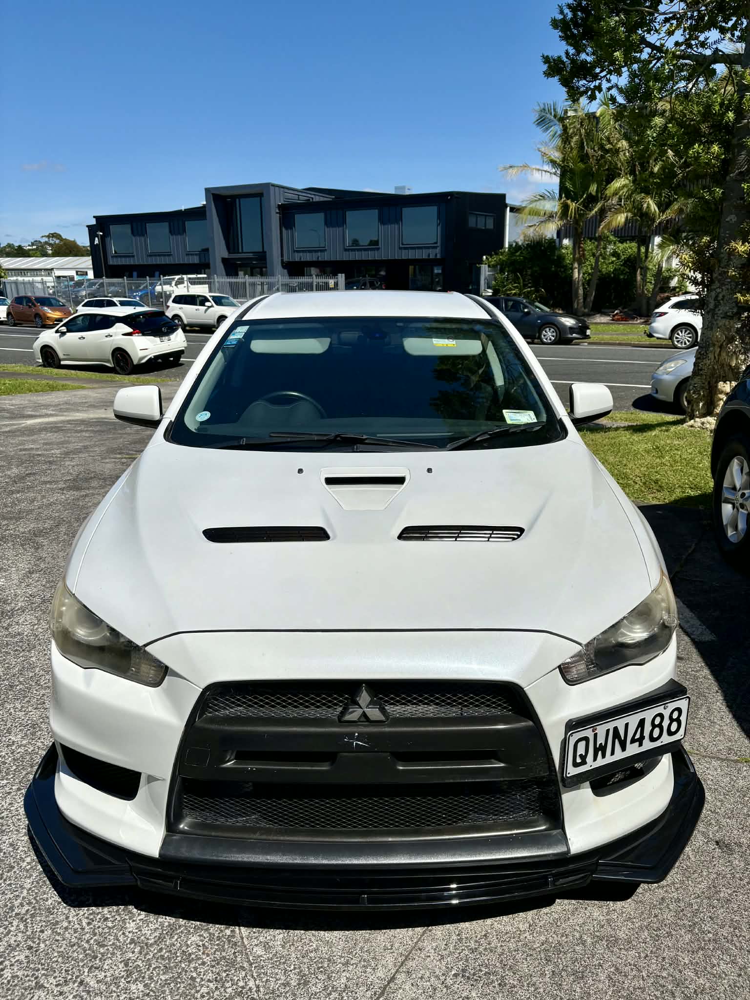 Gloss Black Front Splitter (Xtensive Design)