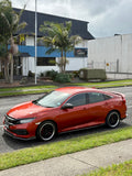 Carbon Design Splitter Set with Clean Finish Front Lip