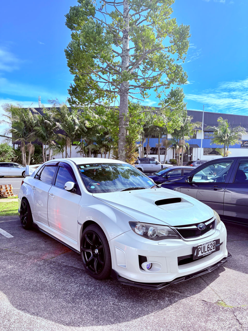 Gloss Black Aero Front Splitter