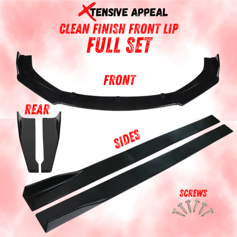 Gloss Black Splitter Set (Clean Finish)