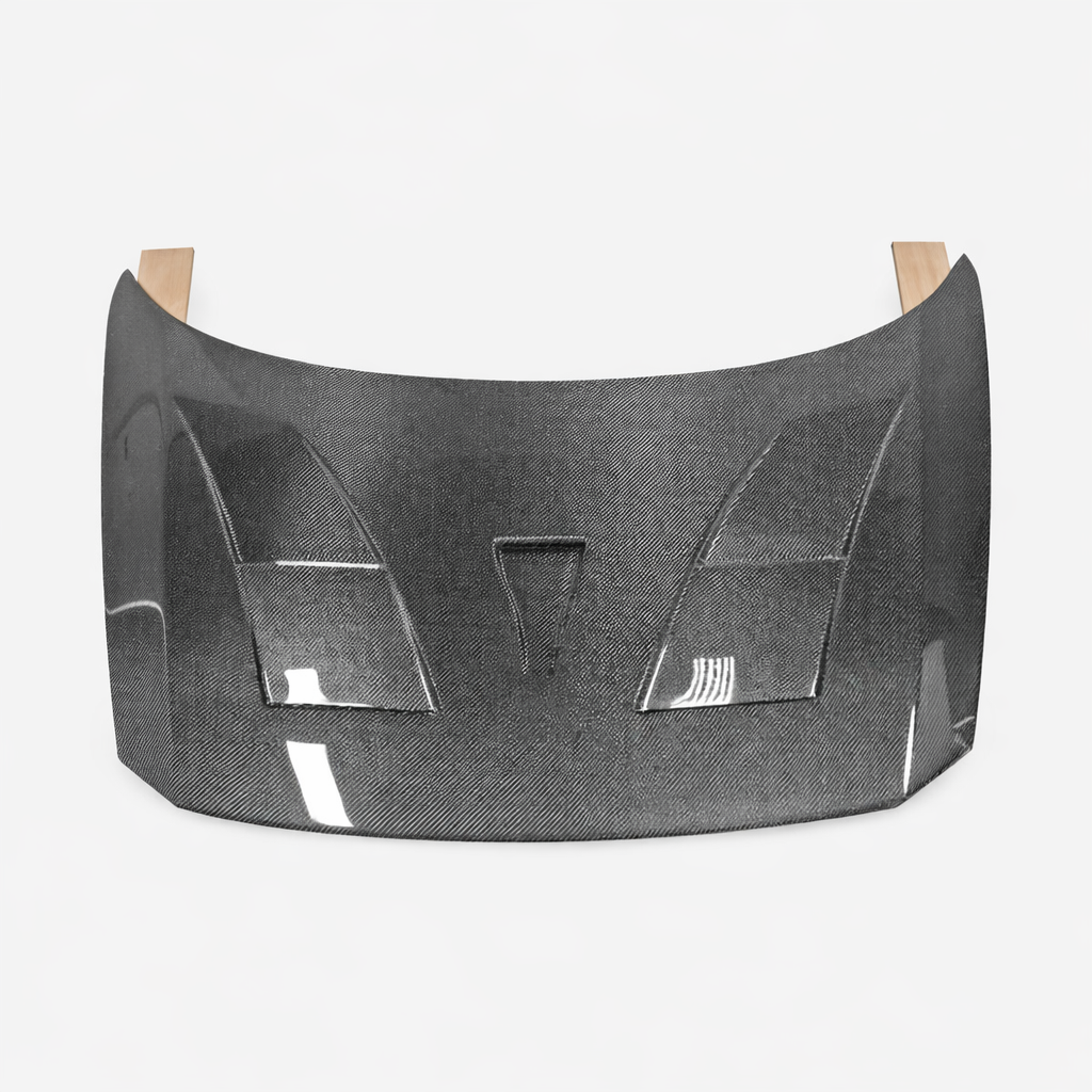Honda CR-Z Carbon Fiber Hood (Vented Style ZF1)