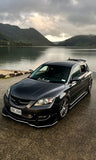 Gloss Black Splitter Set with Aero Finish Front Lip