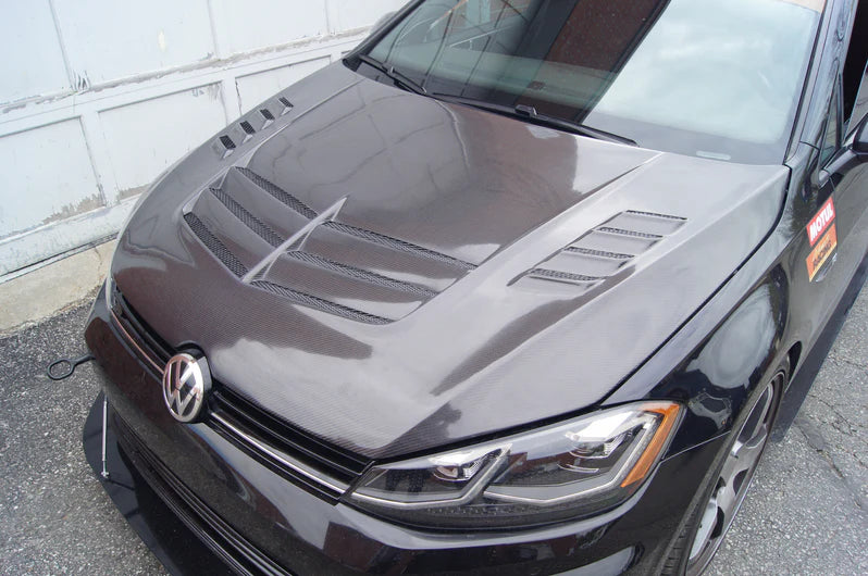 Volkswagen Golf MK7 GTI / R V-Style Carbon Hood
