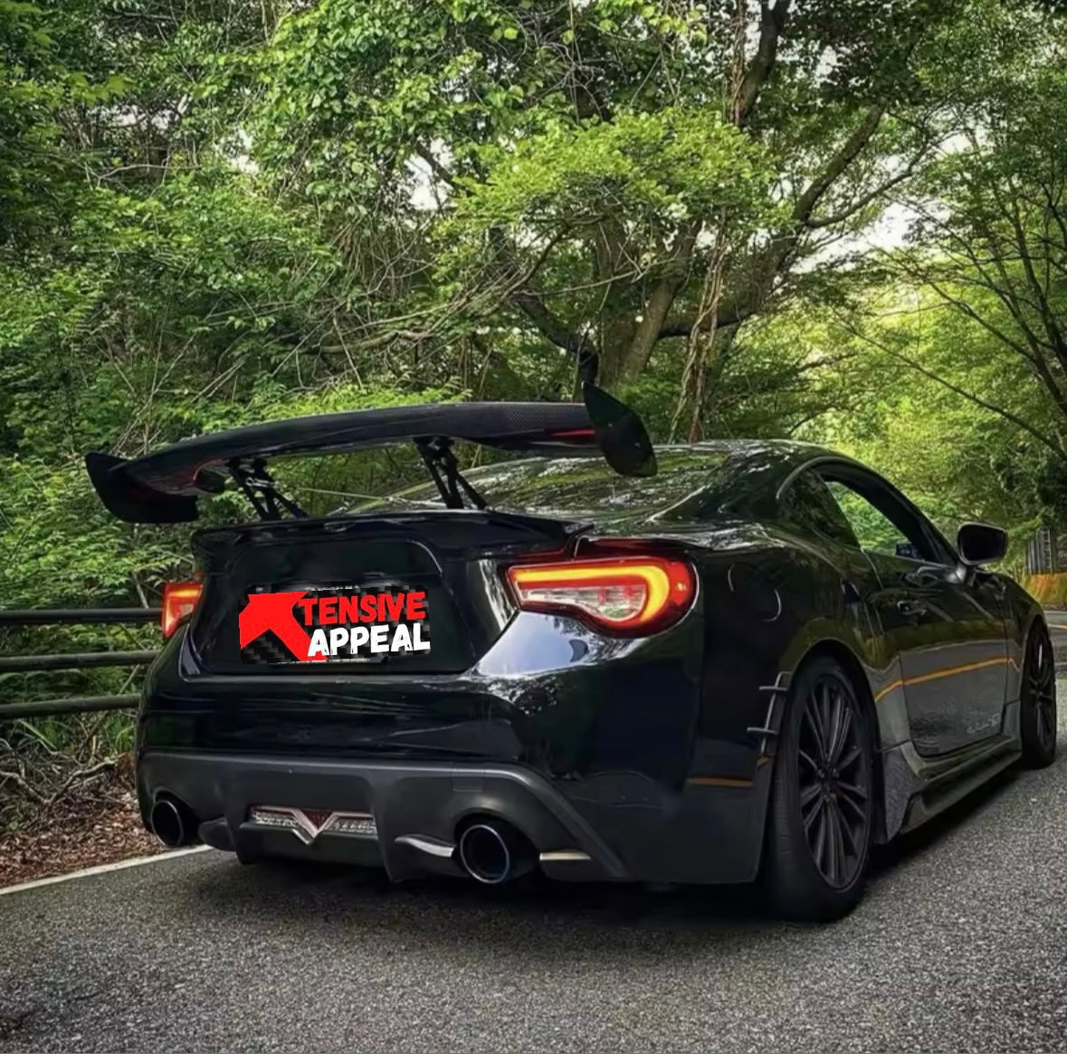 GT Spoiler Wing (Gloss Black)