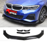 Gloss Black Aero Front Splitter (Universal)