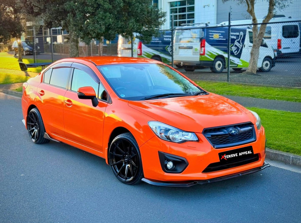 Gloss Black Splitter Set with Xtensive Design Front Lip