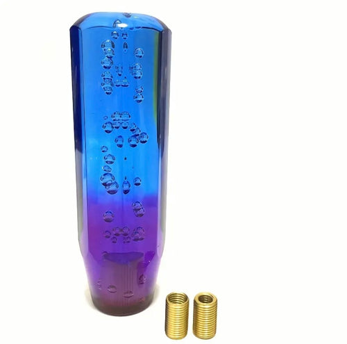 Bubble Acrylic Shift/Gear Knob (Blue/Purple) 25cm