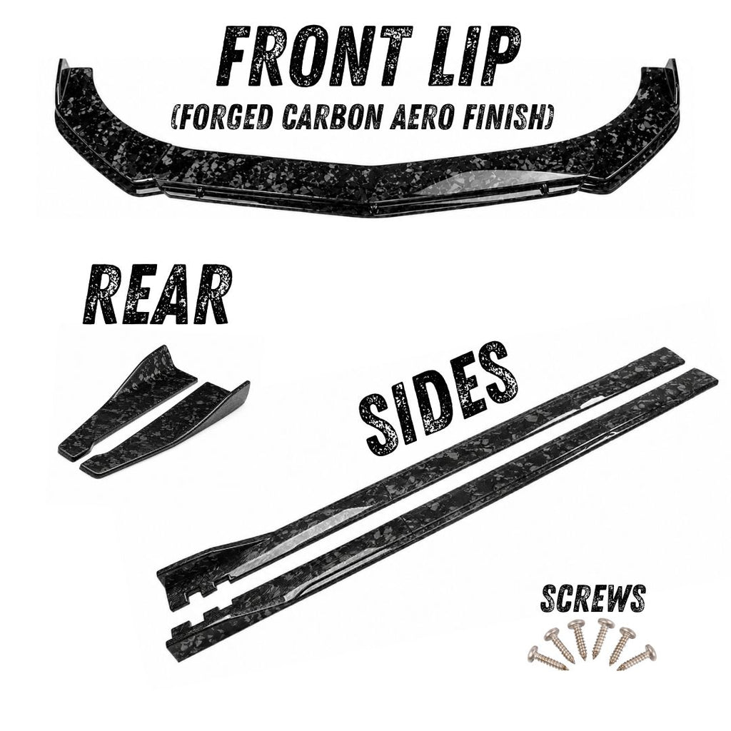 Forged Carbon Design Splitter Set